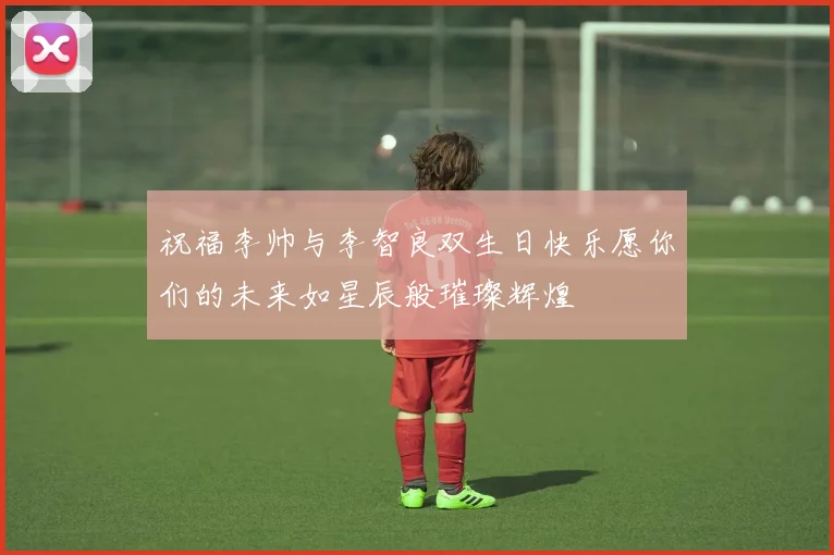 祝福李帅与李智良双生日快乐愿你们的未来如星辰般璀璨辉煌
